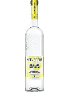 Belvedere Organic Infusions Lemon & Basil 70cl