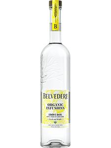 Belvedere Organic Infusions Lemon & Basil 70cl